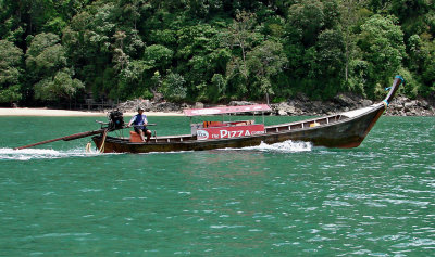 Longtail boat