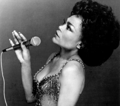 1980 - Singer Eartha Kitt