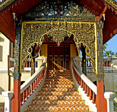 Prayer hall stairs
