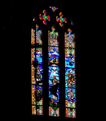 Stained glass window