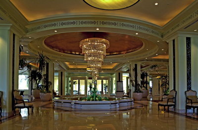 Lobby of the Dusit Thani Hotel