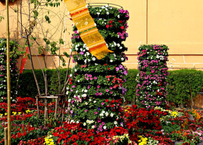 Flower towers