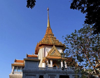 Top of the Shrine of the Golden Buddha (Phra Maha Mondop)