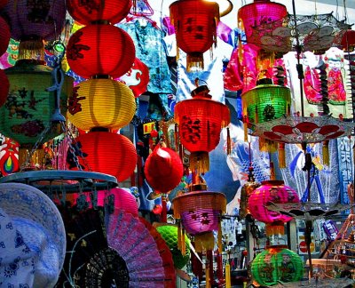 Lanterns in Chinatown