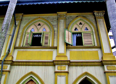 Windows overlooking St. Peter's