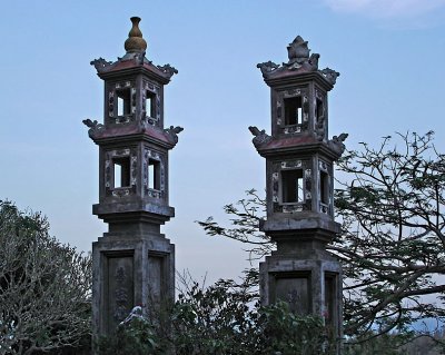 Two standing lanterns