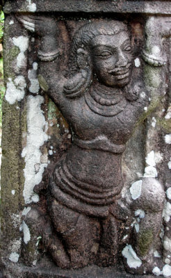 Carved stone dancer