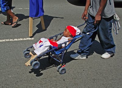 Baby in the parade