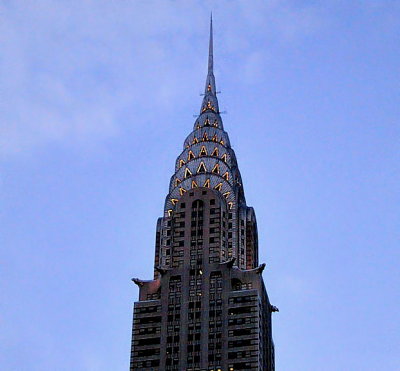 Chrysler Building, close up
