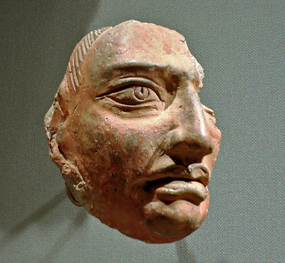 Terracotta face