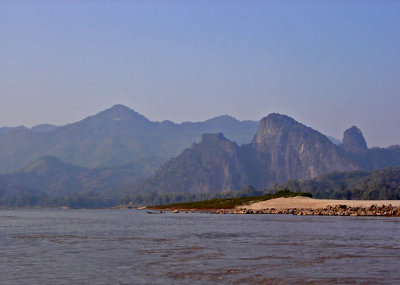 Approaching Luang Prabang