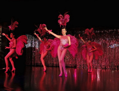 Opening: dancers in pink