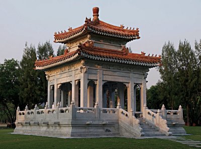 Chinese marble temple