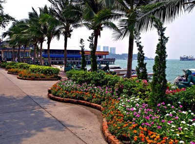 South Pattaya Beach promenade