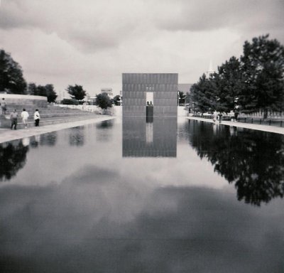 OKC Bombing reflecting pool.JPG