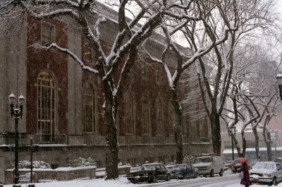 Downtown Portland (Public Library) [35mm]