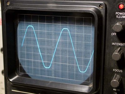 AC line voltage waveform