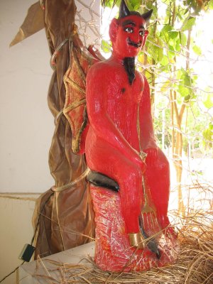 Devil figure, Todos Santos Cultural Center