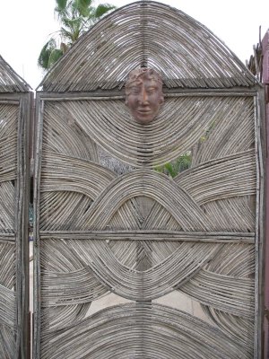 Door with clay head, Todos Santos