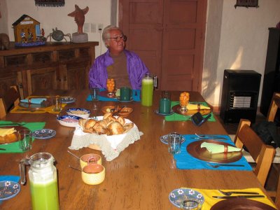 Dining room-Casa Encantada--Patzcuaro