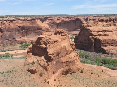  Red butte - Canyon de Chelly, Arizona