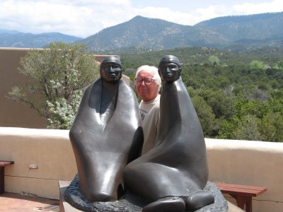 Dineh sculpture by Allan Houser, Wheelwright Museum, Santa Fe, NM