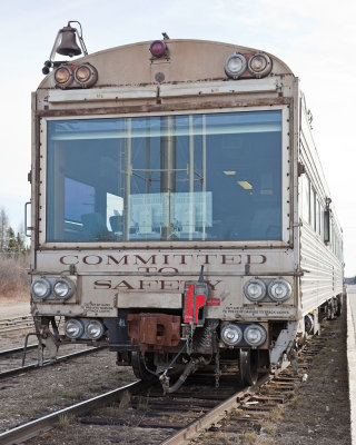 Rear of track evaluation car 64