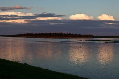 Clouds before sunset