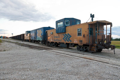 Ballast train in Moosonee 2010 August 18th