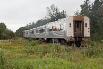 Northlander heading south from Englehart 2010 August 22nd