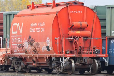 CN Scale car in Englehart