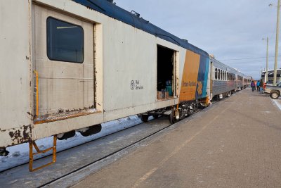 2010 Dec 3 Polar Bear Express in Moosonee