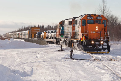 Polar Bear Express arriving 2010 Dec 15