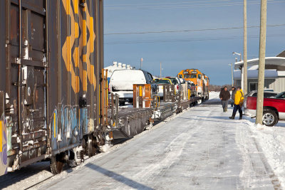 Polar Bear Express arriving 2010 Dec 15