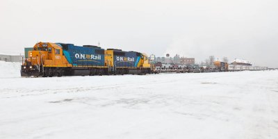 Polar Bear Express at Cochrane 2010 December 21st