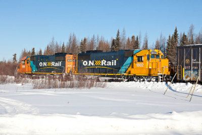 1802 and 1806 swtiching across Bay road 2011 January 28