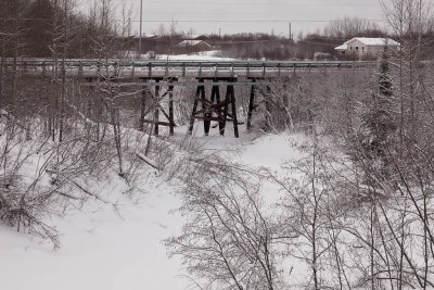 2011 February 4 Atim Road bridge