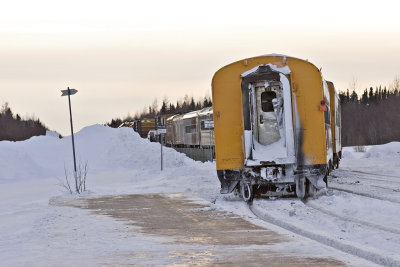 ONR train 622 heads south