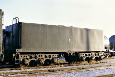 Tender 6 in Moosonee in 1984