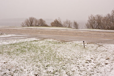 Spring snow 2008 May 19