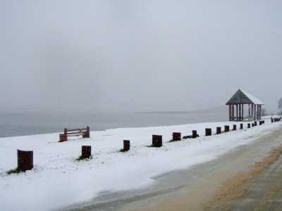 Spring snow 2008 May 19