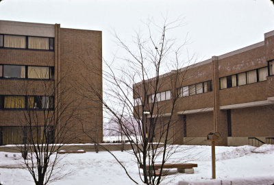 View from Winters College Residence at York University in early 1974