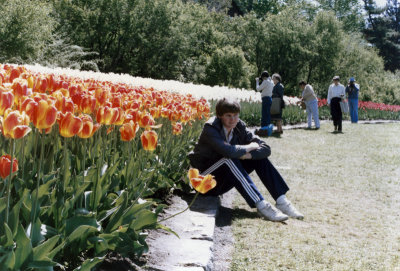 Honeymoon, 1984 - Bob in Ottawa