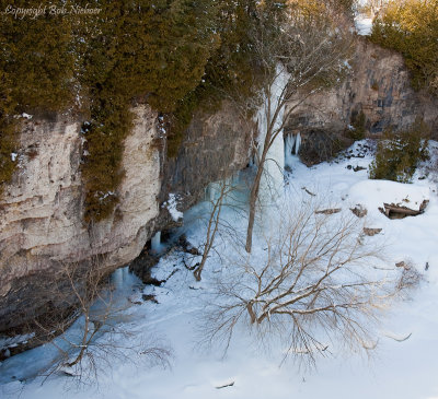 Elora gorge - February 3, 2009