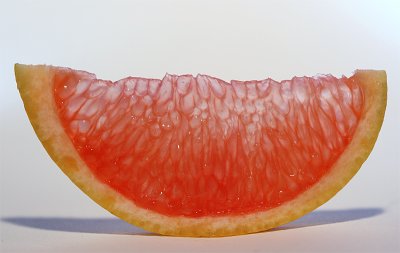 Grapefruit wedge