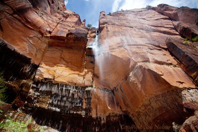 Above the upper emerald pool - Zion National Park - April 20, 2009