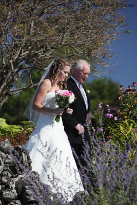 Father and Bride - September 21, 2009