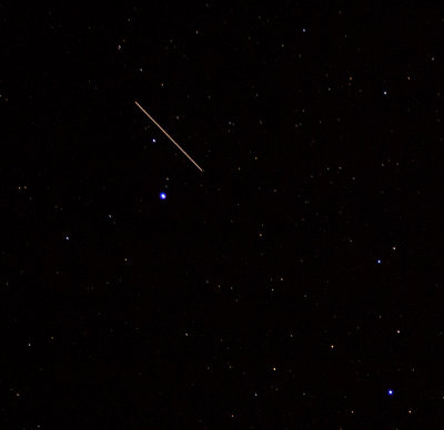 Satellite trail