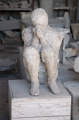 Pompeii victim, Italy