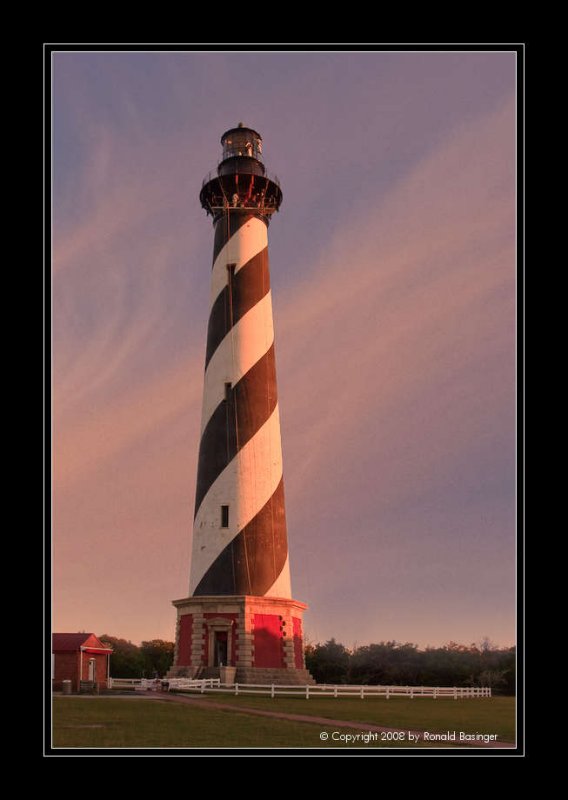  Painting Cape Hatteras Lighthouse at Sunset